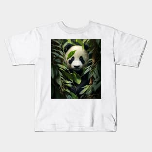 Hide Panda Kids T-Shirt